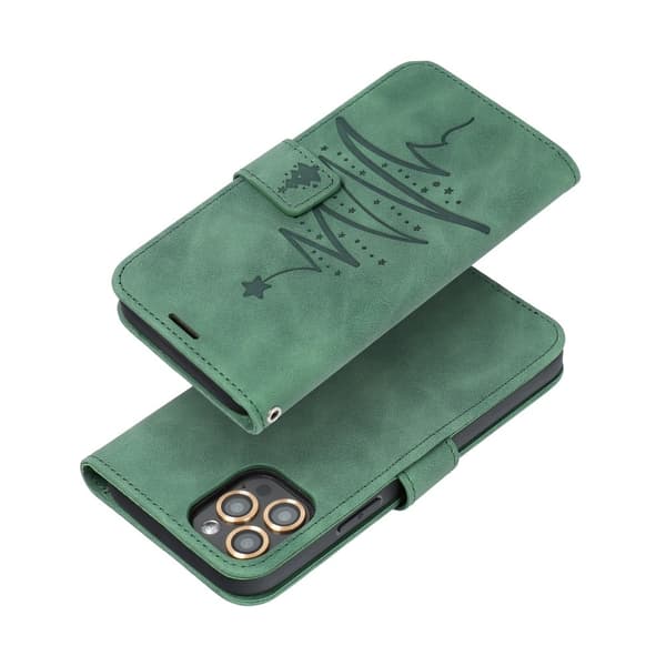 Forcell iPhone 7/8/SE 2020 Lompakkokotelo MEZZO - vihreä Grön