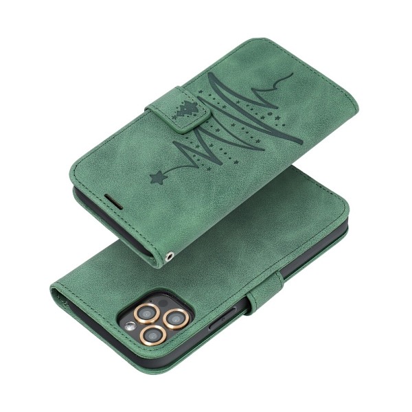 Forcell iPhone 7/8/SE 2020 Plånboksfodral MEZZO - grön Grön