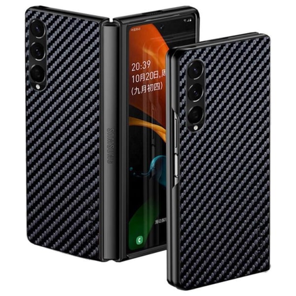 AIORIA Galaxy Z Fold 4 Shell Carbon Fiber - musta