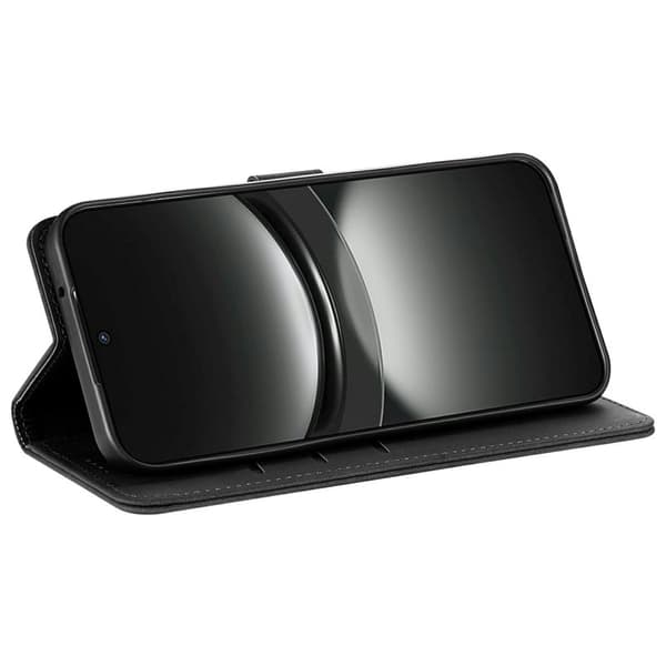 AZNS Samsung Galaxy A16 Plånboksfodral Konstläder - Svart