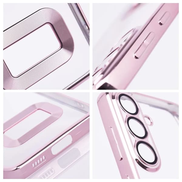 Mobilskal till Galaxy S25 Ultra Glam - Powder Rosa Rosa