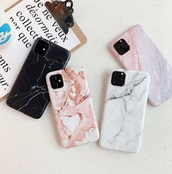 Wozinsky Marmor skal Xiaomi Mi 10 Lite Pink Pink