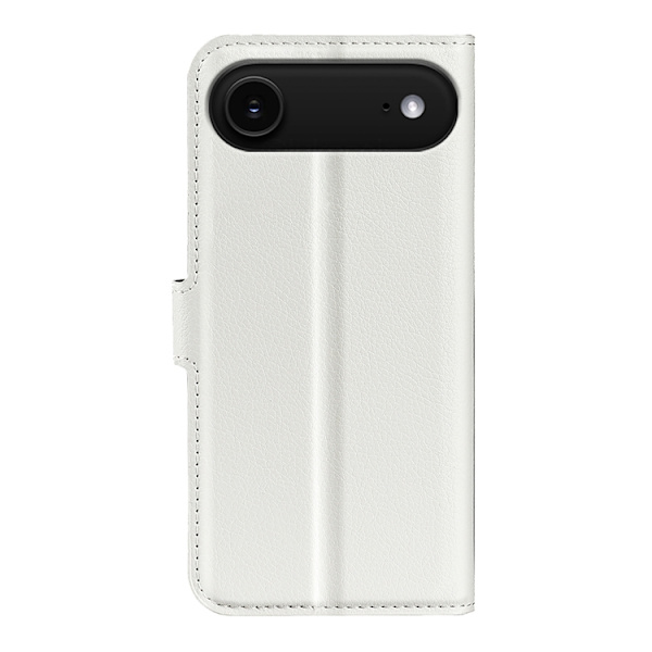 iPhone Air Plånboksfodral Litchi Texture läder - Vit Vit