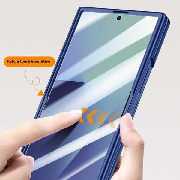 Mobilskal till Galaxy Z Fold 7 5G Hard PC Kickstand - Grön Grön