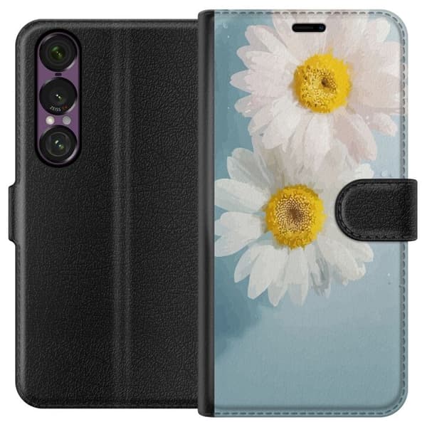 Pungcover til Sony Xperia 1 VII med Sommerblomster