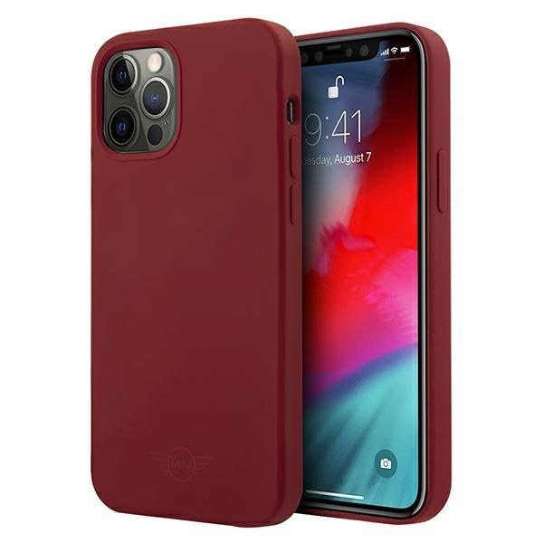 MINI Silicone Tone On Tone Skal iPhone 12 Pro Max - Punainen Red