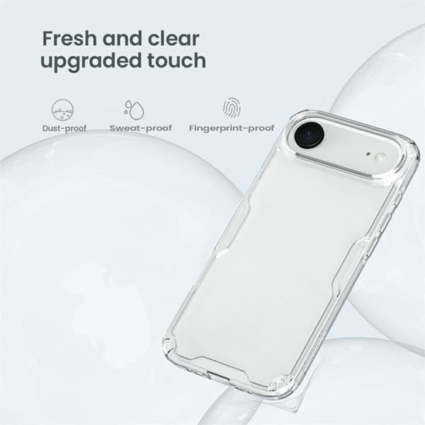 NILLKIN Mobilskal till iPhone Air Anti-Scratch Nature Pro - Grå Grå