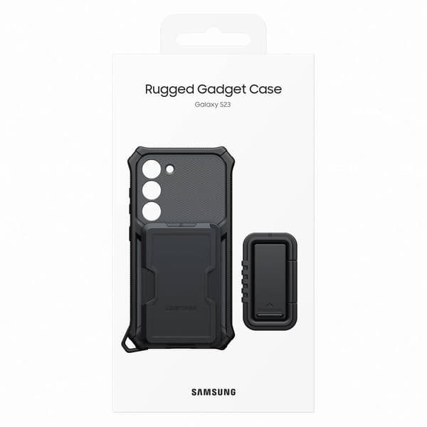 Samsung Galaxy S23 Plus Skal Rugged Gadget - Grå Grå
