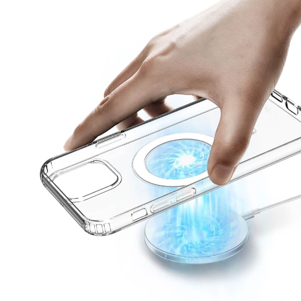 Boom - Magsafe Skal iPhone 12 Pro Max - Clear Transparent