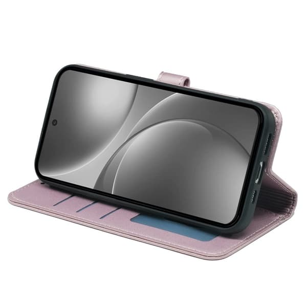 Oppo Find X9 Pro 5G Kortfack Plånboksfodral Konstläder - Roséguld