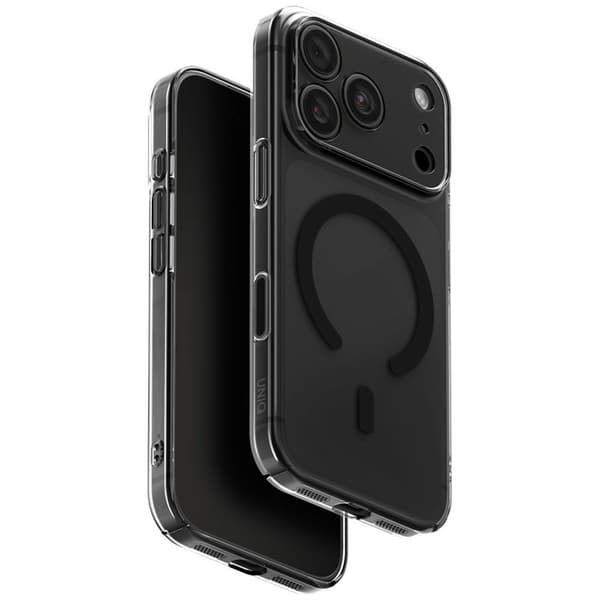 Uniq Mobilskal för iPhone 18 Pro Max/17 Pro Max MagSafe Airsuit - Svart