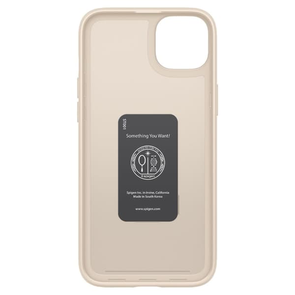 Spigen iPhone 14 Plus Cover Thin Fit - Sand Beige Beige