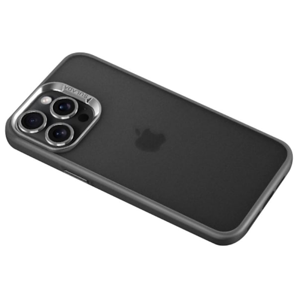 SULADA Mobilskal till iPhone 15 Pro Max PC+TPU Stöttålig Matt Grå