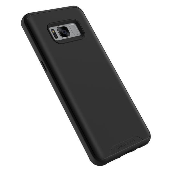 Verus Single Fit -kuori Samsung Galaxy S8 Plus - Musta Black