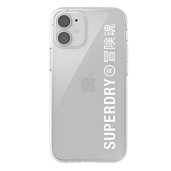 SuperDry Snap Clear Skal iPhone 12 mini - Vit