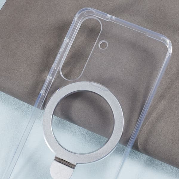 X-LEVEL PITHY STONE II Mobilskal till Samsung Galaxy S24 Transparent