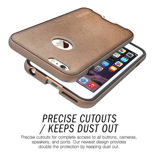 Caseology Bumper Cover til Apple iPhone 6 (S) Plus - Guld Yellow