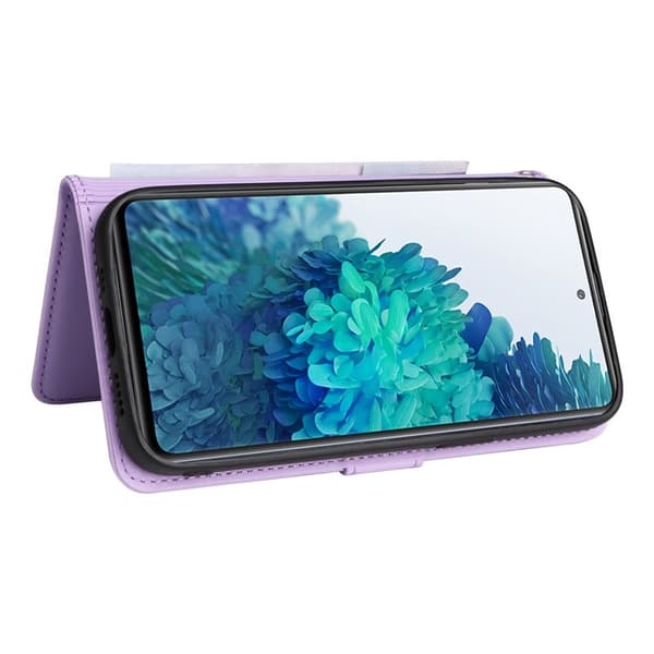 BETOPNICE Samsung Galaxy S20 FE Plånboksfodral Konstläder - Lila