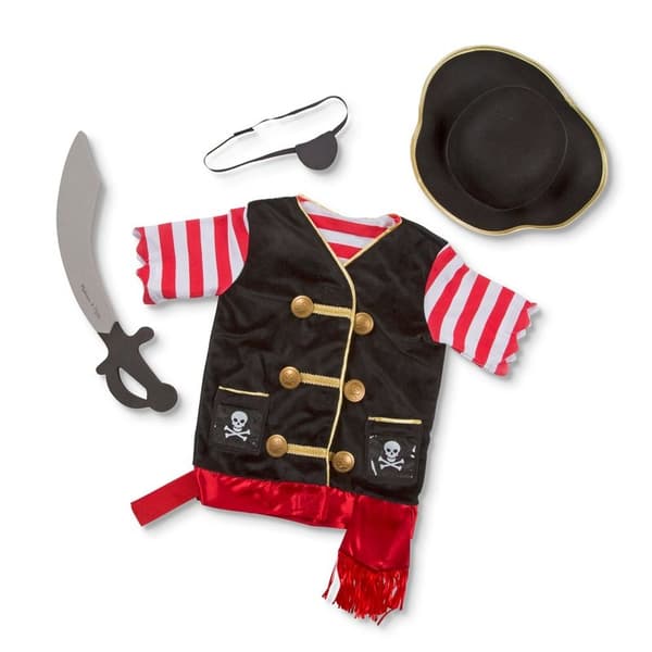 MND Kostymset Role Play Costume Set Pirate
