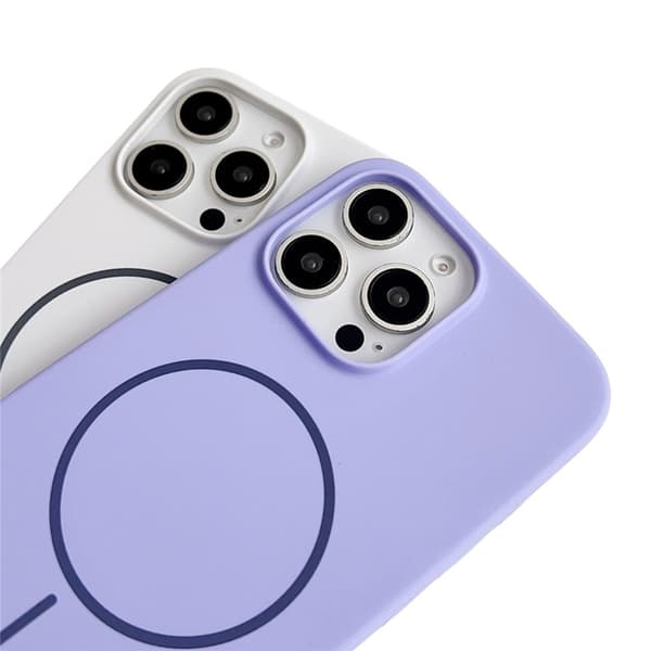 Mobilskal till iPhone 16 Pro Max MagSafe Silikon - Svart Svart
