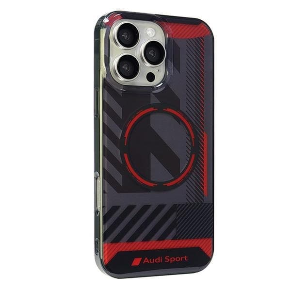 Audi telefontaske til iPhone 16 Pro Max MagSafe IML Sport - Sort Black