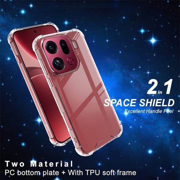 IMAK Mobilskal till Oppo Find X9 Pro 5G Plast Transparent - Pattern No.1