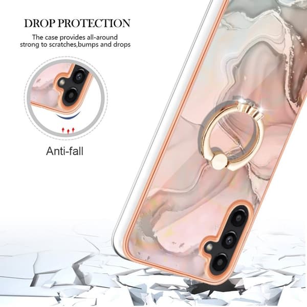 YB IMD Serie-17 Style-E Mobilskal till Samsung Galaxy A55 5G 2.0mm TPU Rosa