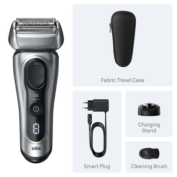 Braun Rakapparat Serie 8 8617s Svart