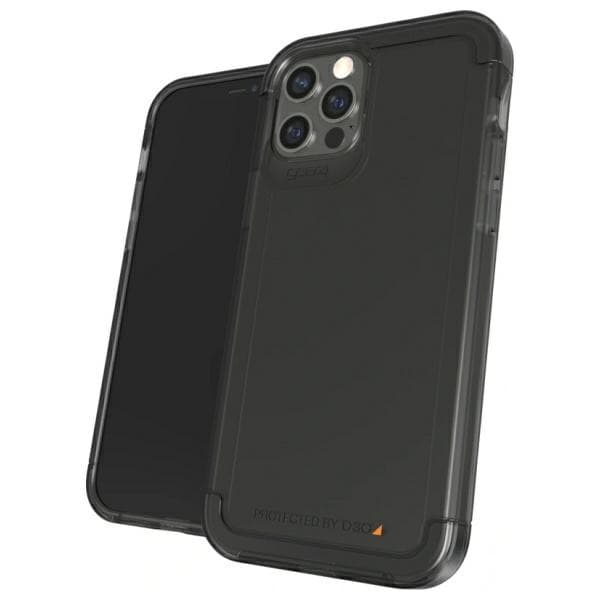 Gear4 telefontaske til iPhone 12/12 Pro D3O Wembley Palette - Røg