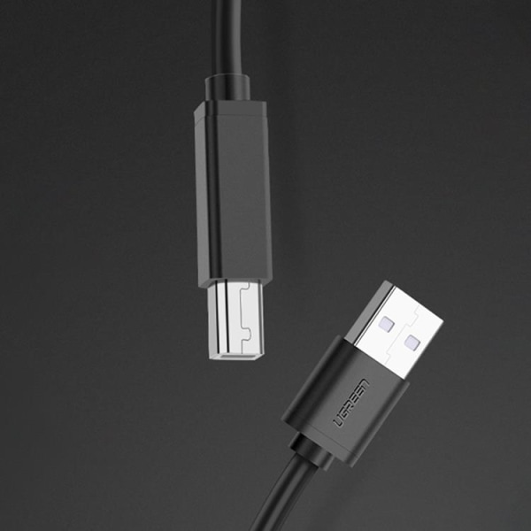 UGreen USB-A Till USB-A Printer Kabel 10m - Svart