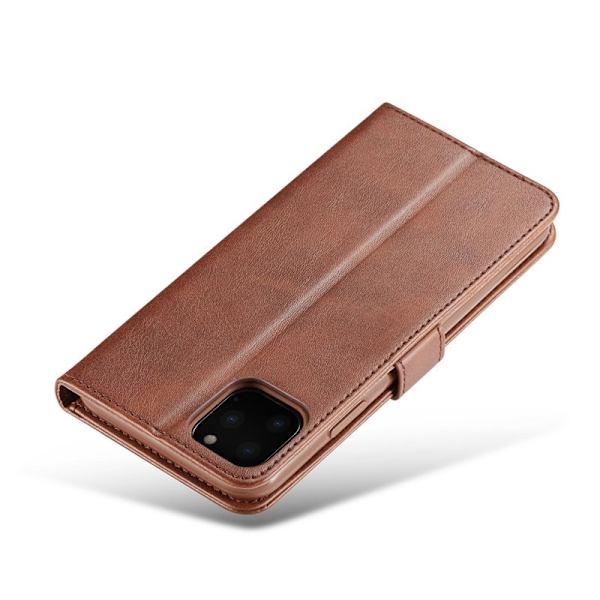 LC.imeeke iPhone 11 Pro Max Plånboksfodral Konstläder - Brun