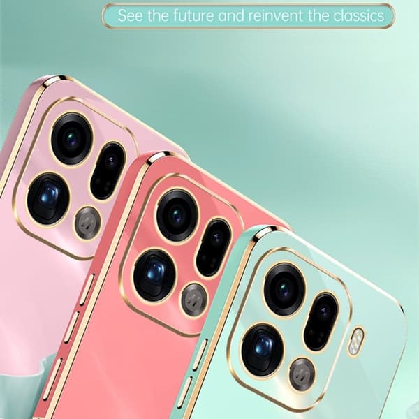 XINLI Mobilskal till Oppo Find X9 Pro 5G Plast - Lila