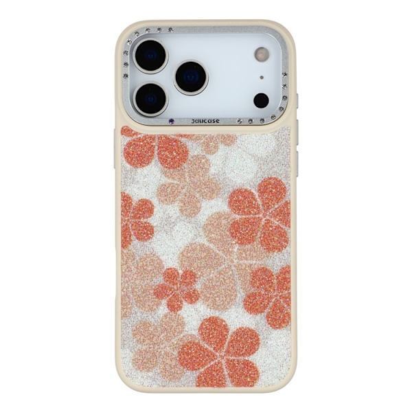 JAUCASE Mobilskal till iPhone 17 Pro MagSafe Flower - Vit Vit