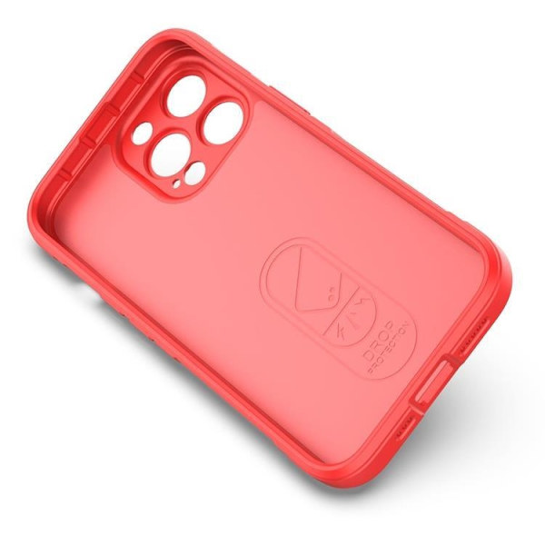 iPhone 13 Pro Skal Elastic Armored Magic Shield - röd Röd