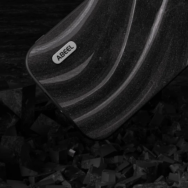 ABEEL iPhone 15 Pro Mobilskal Milky Way Series - Svart Svart