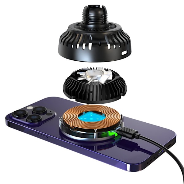 FIXED MagCool 15W Telefonhållare för ventilationsgaller