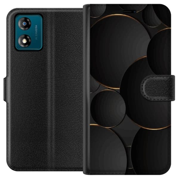 Plånboksfodral till Motorola Moto E13 med Lyxig Cirklar