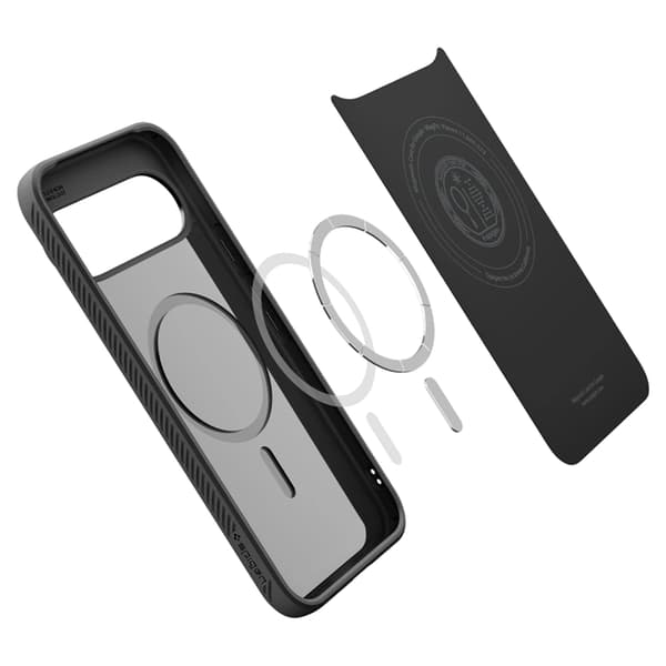 Spigen telefontaske til Google Pixel 10/10 Pro Magsafe Liquid Air - Mat Sort Svart