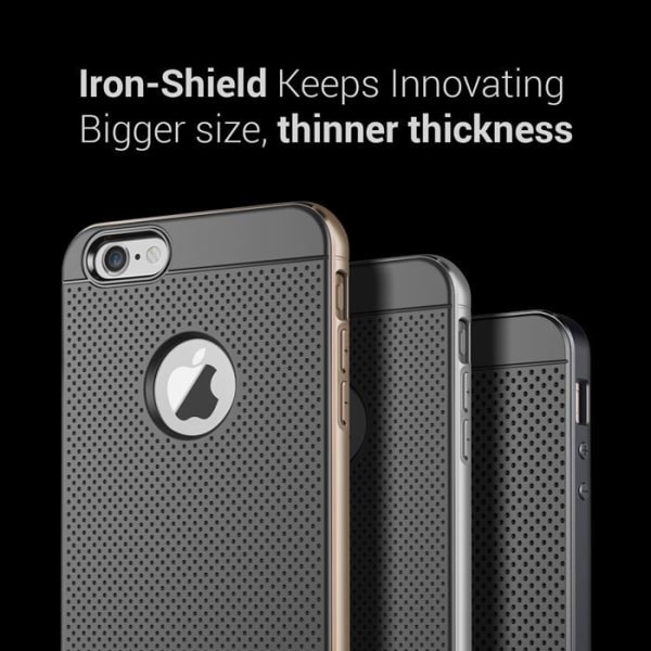 Verus Iron Shield aluminium metalramme etui til Apple iPhone 6 ( Silver