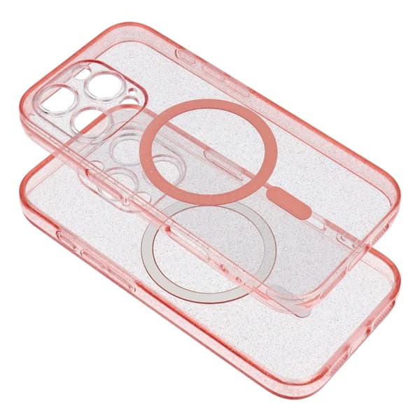 Mobilskal För Galaxy S26 Ultra Magsafe - Rosa Glitter Rosa