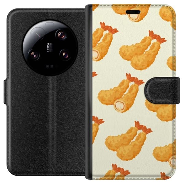 Plånboksfodral till Xiaomi 13 Ultra med Räkor