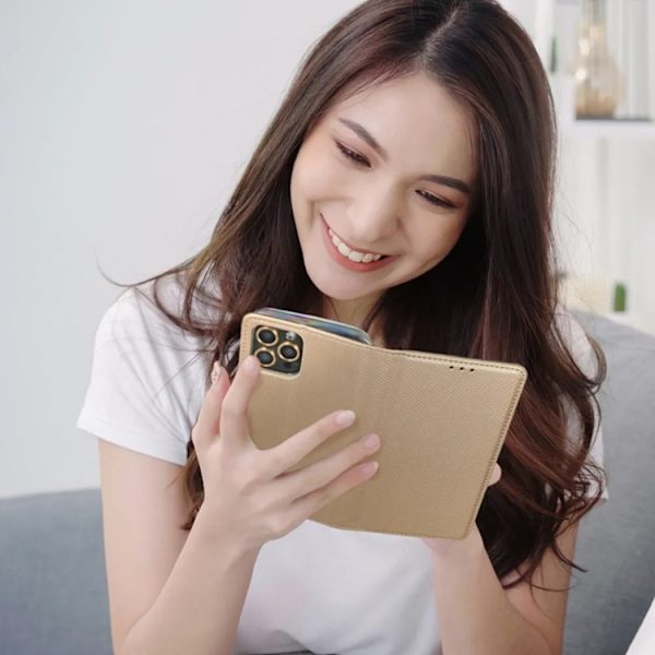 Galaxy A36 5G Pung Etui Smart - Guld Guld