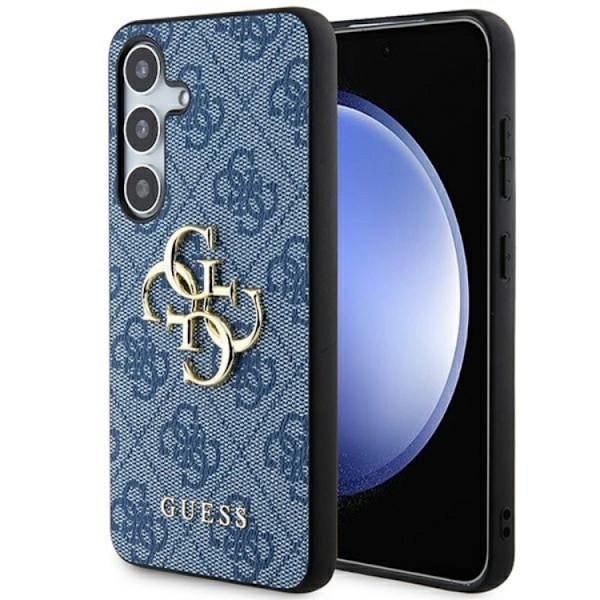 Guess Galaxy S24 Plus Mobilskal Big Metall Logo - Blå
