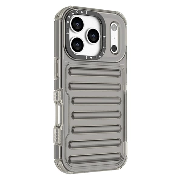 Mobilskal till iPhone 17 Pro Max Stripe Design Detachable - Grå Grå
