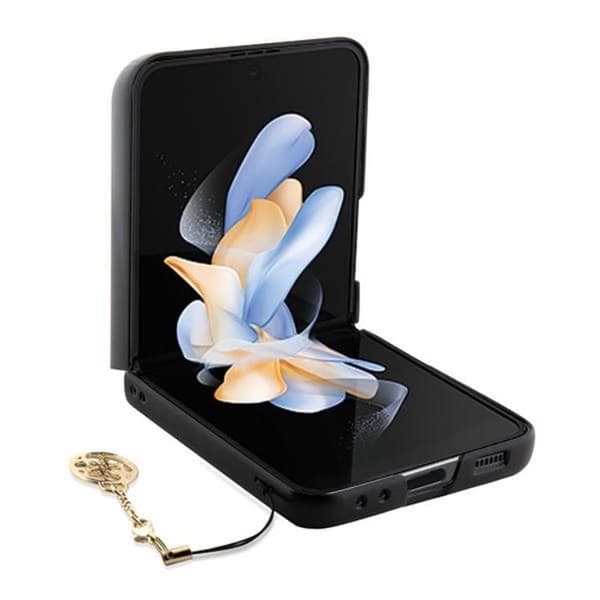Guess Mobilskal till Galaxy Z Flip 5 Charms Collection - Grå Grå