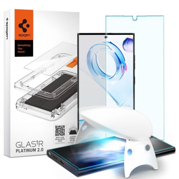 Spigen Galaxy S23 Ultra Härdat Glas Skärmskydd - Clear