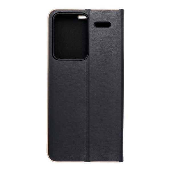 Xiaomi Redmi Note 13 Pro Plus Plånboksfodral Luna Guld - Svart Svart