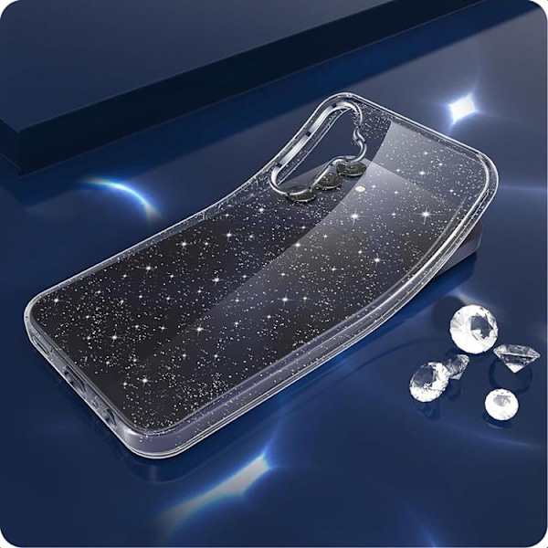 Tech-Protect Galaxy A55 5G Mobilskal FlexAir - Glitter