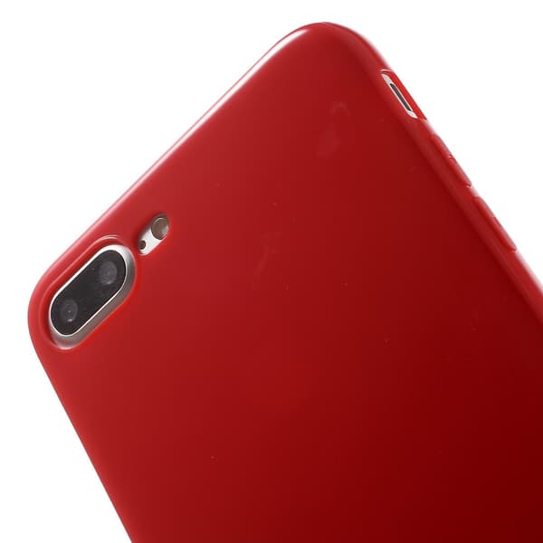 Flexicase-matkapuhelinkotelo iPhone 7 Plus - Punainen Red