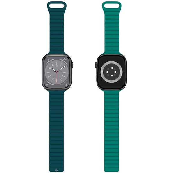 Celly Apple Watch (42/44/45mm) Armbånd Magnetisk - Grøn Grön